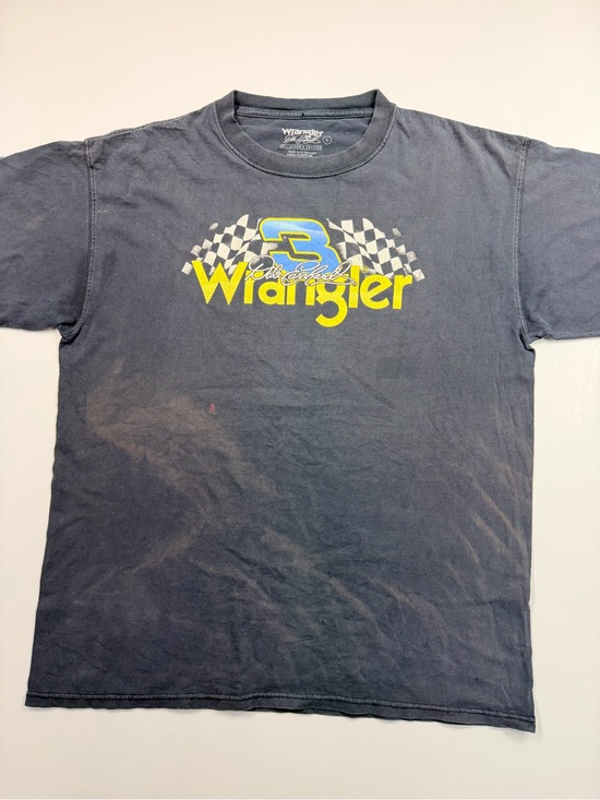 Wrangler Other - Wrangler Dale Earnhardt Men’s Black Graphic Logo Tee original size L